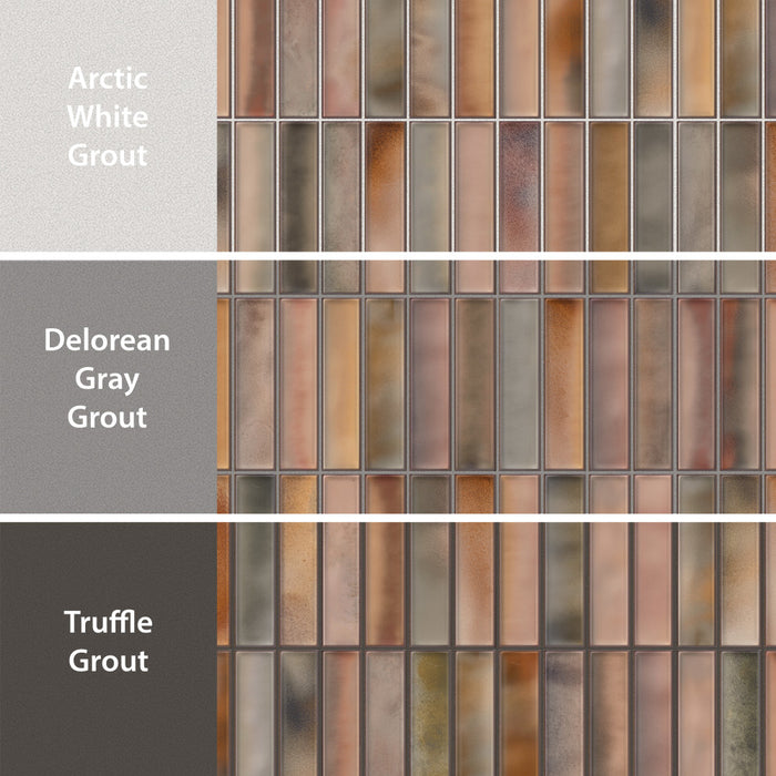 Borealis Ceramic Garnet Tile Glossy 4