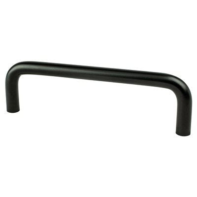 Advantage Wire Pulls Steel Matte Black Cabinet Pull  1