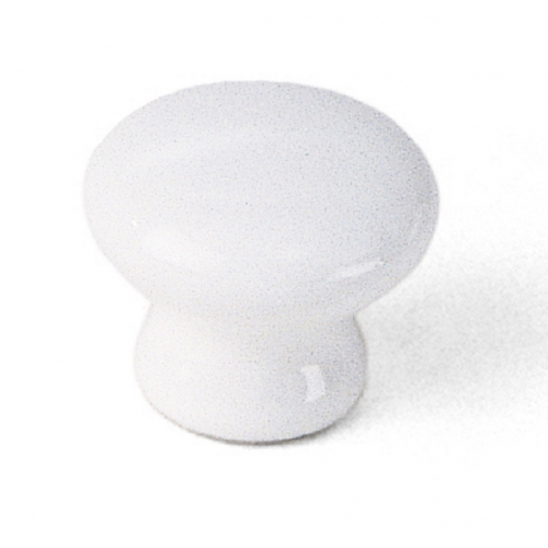 Porcelain Ceramic Cabinet Knob White 10
