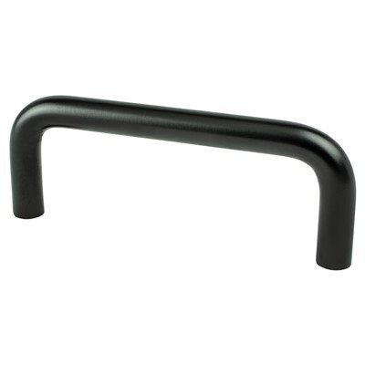 Advantage Wire Pulls Steel Matte Black Cabinet Pull  4