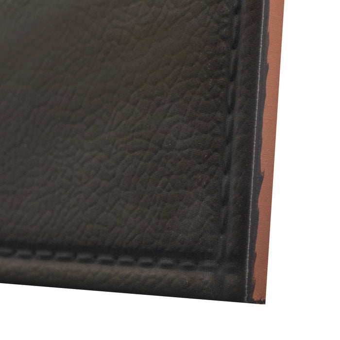 Saddle Ceramic Tanned Black Tile Satin 12
