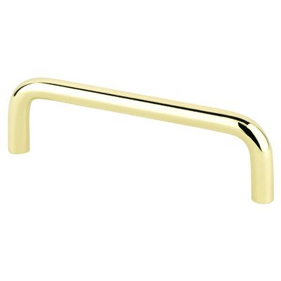 Advantage Wire Pulls Steel Polished Brass Cabinet Pull  2