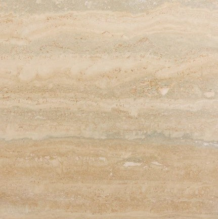 New Silver Travertine Polished Travertine Tile - 18" x 18" x 
