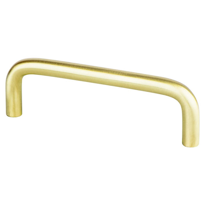 Advantage Wire Pulls Steel Satin Brass Cabinet Pull  3