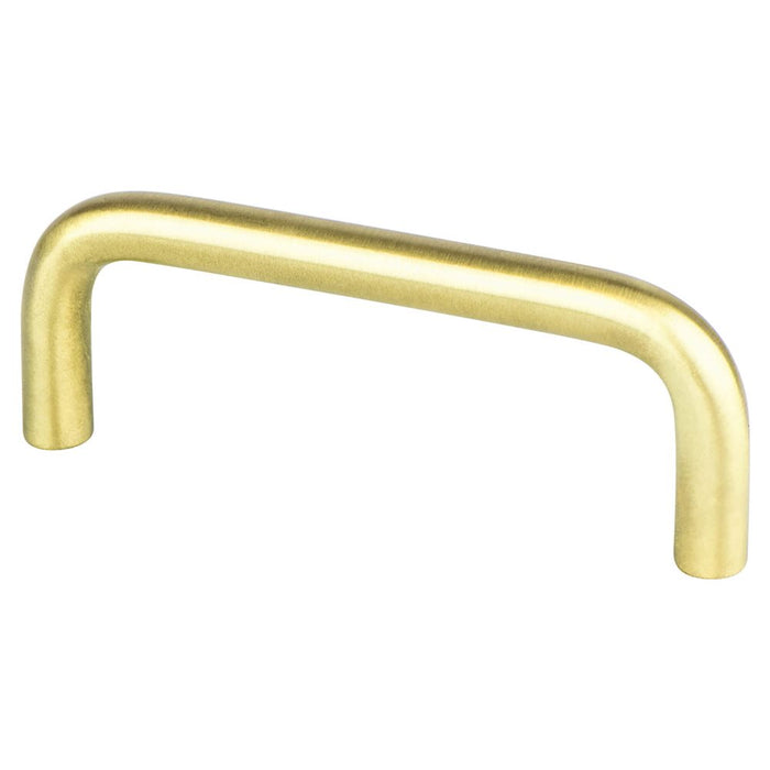 Advantage Wire Pulls Steel Satin Brass Cabinet Pull  4