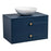 Dune Wood Blue Matte Bathroom Vanity Blue Matte 1