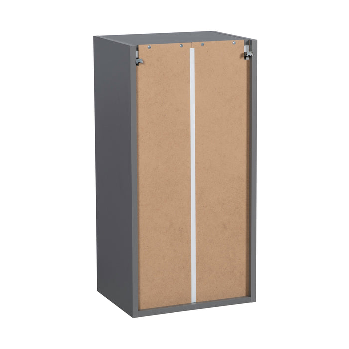 Wallkitchens Wood White Glossy Wall Cabinet White Glossy 3