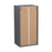 Wallkitchens Wood Grey  Wall Cabinet Grey 2