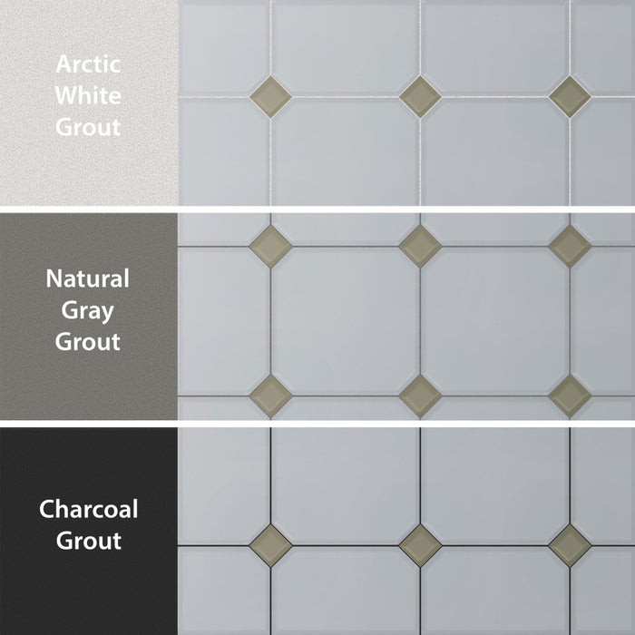 Vaudeville Porcelain Octagon Humo with Taco Oliva Tile Matte 4