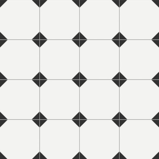 Chelsea Porcelain Black Tile Satin 1