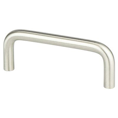 Advantage Wire Pulls Steel Brushed Nickel Cabinet Pull  1