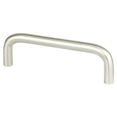 Advantage Wire Pulls Steel Brushed Nickel Cabinet Pull  2