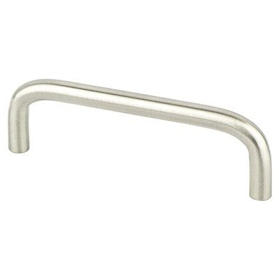 Advantage Wire Pulls Steel Brushed Nickel Cabinet Pull  3