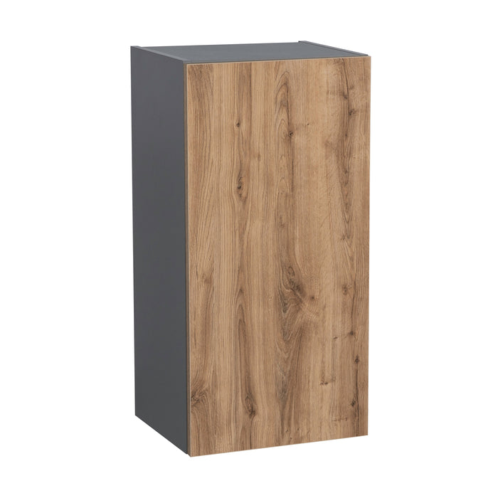 Wallkitchens Wood Natural Teak  Wall Cabinet Natural Teak 1