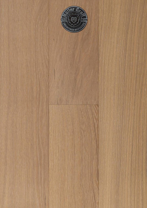Genoa Wood Golden Caramel Engineered Hardwood Wire Brushed 1