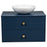 Dune Wood Blue Matte Bathroom Vanity Blue Matte 5