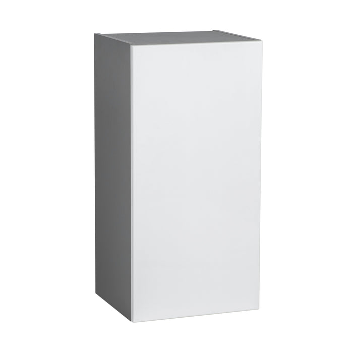Wallkitchens Wood White Glossy Wall Cabinet White Glossy 1