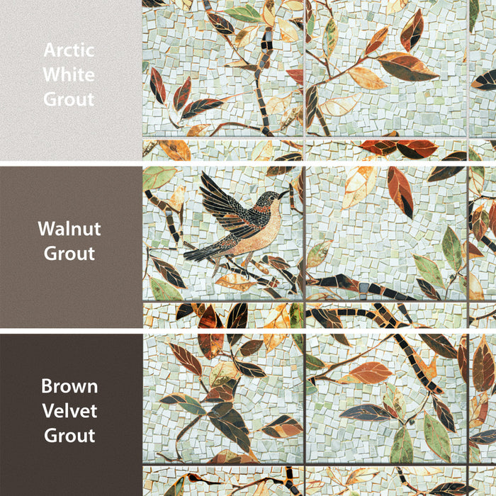 Tiffany Porcelain Decor Tile Mixed 5