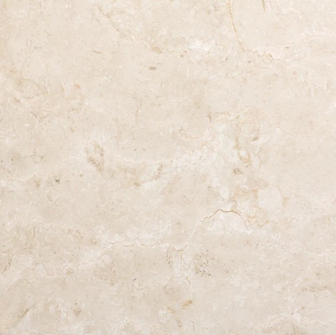 Maple Cream Polished Marble Tile - 18" x 18"