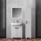 Woodmix Wood White Matte Bathroom Vanity White Matte 2