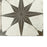 Kings Porcelain Star Supernova Nero Tile Matte 13