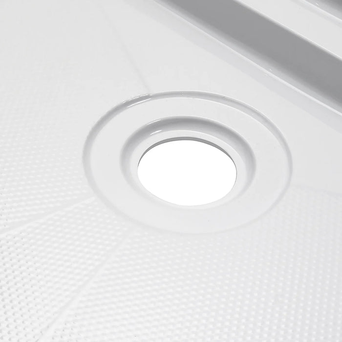 Acrylic White Shower Base Glossy 3