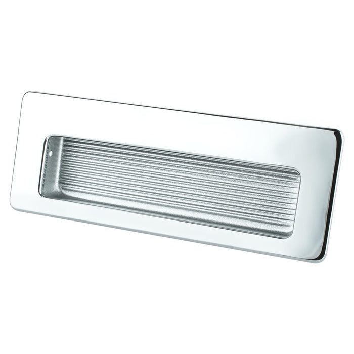 Zurich Brass Polished Chrome Cabinet Pull  1