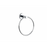 Paradise Bathworks Azure Zinc Towel Ring Polished Chrome 4