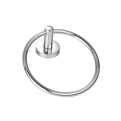 Paradise Bathworks Azure Zinc Towel Ring Polished Chrome 1