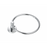Paradise Bathworks Azure Zinc Towel Ring Polished Chrome 2