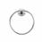 Paradise Bathworks Azure Zinc Towel Ring Polished Chrome 3