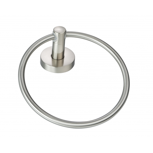 Paradise Bathworks Azure Zinc Towel Ring Satin Nickel 3