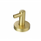 Paradise Bathworks Azure Zinc Robe Hook Satin Brass 2