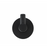 Paradise Bathworks Azure Zinc Robe Hook Matte Black 1