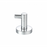 Paradise Bathworks Azure Zinc Robe Hook Polished Chrome 2