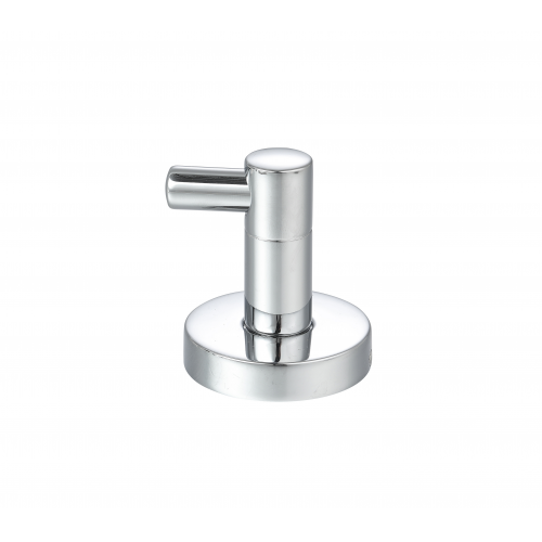 Paradise Bathworks Azure Zinc Robe Hook Polished Chrome 2