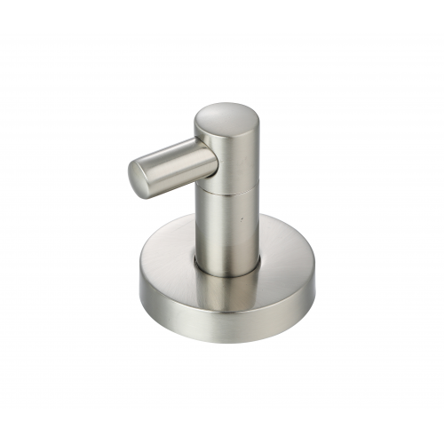 Paradise Bathworks Azure Zinc Robe Hook Satin Nickel 4