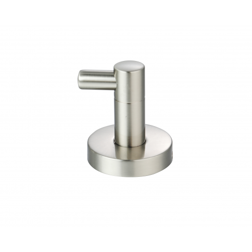 Paradise Bathworks Azure Zinc Robe Hook Satin Nickel 2