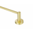 Paradise Bathworks Azure Zinc Single Towel Bar Satin Brass 13