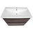 Elit Wood Brown Matte Bathroom Vanity Brown Matte 6