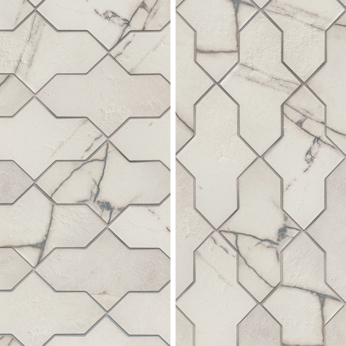 Istanbul Porcelain Shield Day Tile Mixed 6