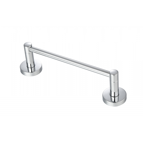Paradise Bathworks Azure Zinc Single Towel Bar Polished Chrome 6