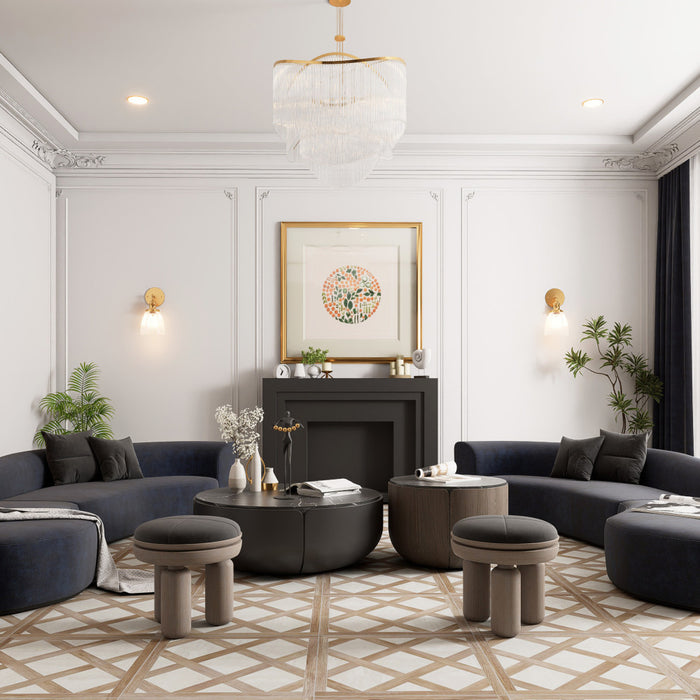 Fusione Porcelain Intarsio Navona Tile Matte 2