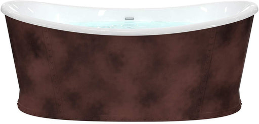 White Acrylic Bathtub