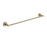 Paradise Bathworks Azure Zinc Single Towel Bar Satin Brass 11