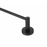 Paradise Bathworks Azure Zinc Single Towel Bar Matte Black 7