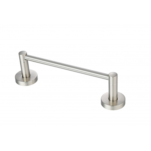 Paradise Bathworks Azure Zinc Single Towel Bar Satin Nickel 3