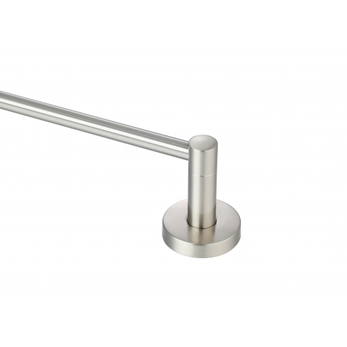 Paradise Bathworks Azure Zinc Single Towel Bar Satin Nickel 7