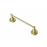 Paradise Bathworks Azure Zinc Single Towel Bar Satin Brass 12