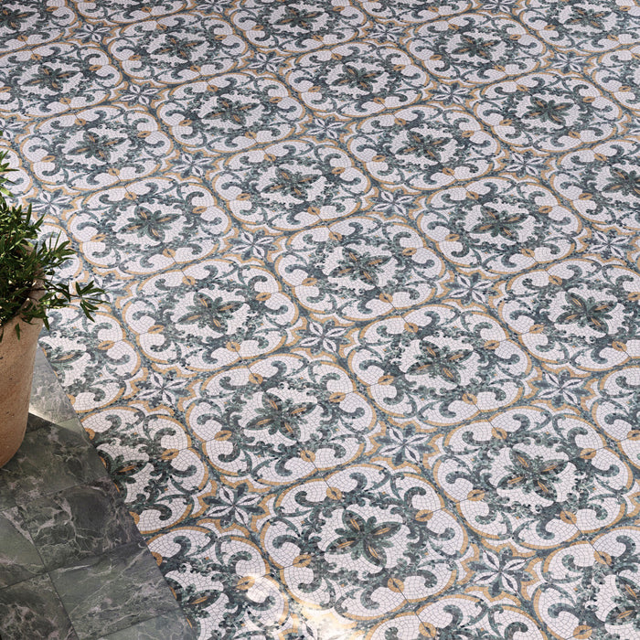 Versailles Porcelain Mosaico Palace Mosaic Satin 6